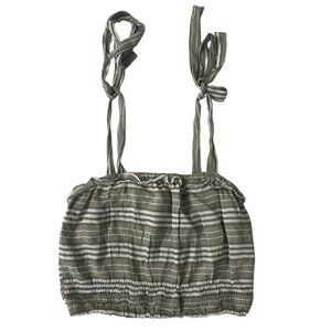 Kiwi & Punch. Adjustable striped top. Looks fresh and stylish. Size M.
